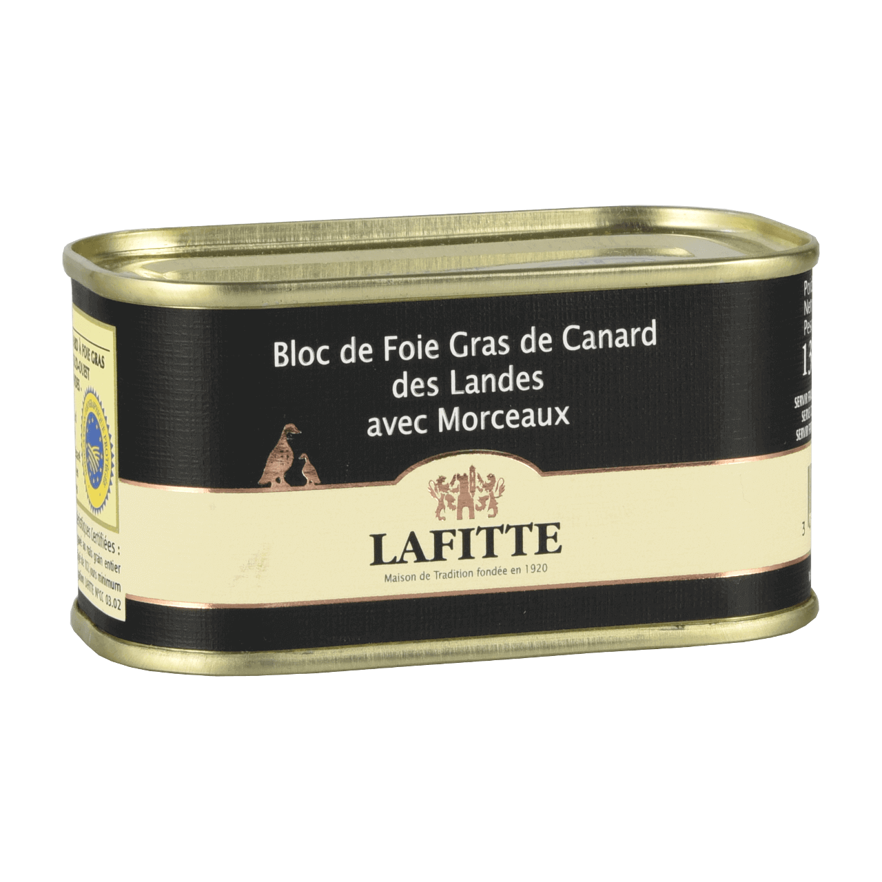 Duck Bloc de Foie Gras IGP with pieces 130 g Taste Lovers