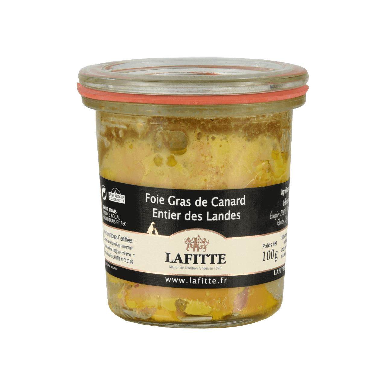 Whole Duck Foie Gras IGP 100 g Online Shop Taste Lovers