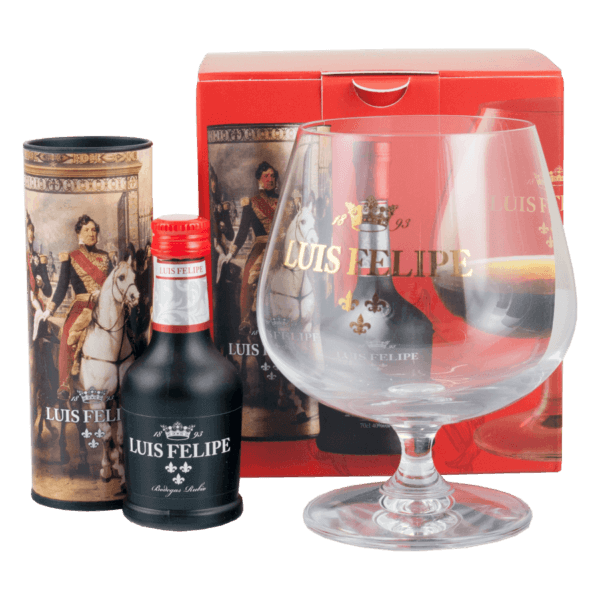 Luis Felipe Brandy with Snifter Glass